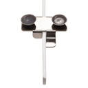 SLATWALL SHELF CLIP – FOR GLASS SHELF BRACKETS – STORE DISPLAY FIXTURE & RACKS – 1CT – SWCLPSC – [MSRP: $STORE USE]