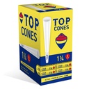 TOP – PRE-ROLLED CONES – GRAVITY BOX – 1 1/4 & MINI – 24CT DSPL – [MSRP: $3.50 EACH]