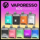 VAPORESSO – VAPE POD SYSTEM KIT – ECO NANO 2 – ASSORTED COLORS – 1000MAH – 1CT – [MSRP: $25]