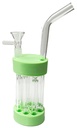OG PIPE – GLASS WATER PIPE – SILICONE BASE PROTECTION – PORTABLE DESIGN – 1CT – GB1101 – [MSRP: $13.50]