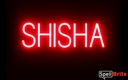 LED SIGN – "SHISHA" – 8×30 – LED SIGN & OUTDOOR DISPLAY – 1CT – LED - 109954 – [MSRP: $STORE USE]