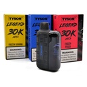 TYSON 2.0 – LEGEND – DISPOSABLE VAPE – 30000 PUFFS – 20ML – 5% NIC – VARIOUS FLAVORS – 5CT – [MSRP: $27.50 EACH]