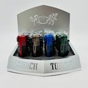 SCORCH – TORCH LIGHTERS – SATIN FINISH DUAL JET FLAME WITH POKER & PUNCH – 12CT DISPLAY – 61758-SCORCH - 110390 – [MSRP: $24.50 EACH]