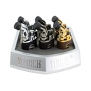SCORCH – TORCH LIGHTERS – 45 DEGREE BOTTLE TORCH WITH CAP & WRAPPING – 6CT DISPLAY – 61355-SCORCH - 110424 – [MSRP: $19.50 EACH]