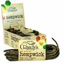 RANDY'S – ALL NATURAL HEMPWICK – PAPERS & TUBES ACCESSORIES – 12.5FT – 20 CT – 1DSPL – [MSRP: $3 EACH]