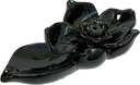 INCENSE CONE BURNER – ACCESSORIES – CERAMIC BACKFLOW DRAGON ON ROCK – 8 INCH – ASSORTED COLORS – 1CT – [MSRP: $14]