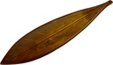 INCENSE STICK BURNER – ACCESSORIES – 10 INCH – CERAMIC LEAF DESIGN – ASSORTED COLORS – 1CT – [MSRP: $16.50]