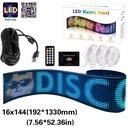 LED SIGN – SCREEN FLEXIBLE FLAT – 57 INCH – COLOR PROGRAMMABLE – 16×144 PIXELS – LED SIGN & OUTDOOR DISPLAY – 1CT – LD-13520 – [MSRP: $STORE USE]