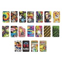 ARTIST – TORCH LIGHTERS – TECHNO FLIP TOP ON CARDBOARD – ASSORTED STYLES – 12CT DISPLAY – 19609D – [MSRP: $5 EACH]