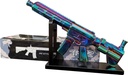 TRIPZ – M4 ELECTROPLATED – GLASS WATER PIPE – WITH DISPLAY STAND – 1CT – M4-EB1 – [MSRP: $112.50]