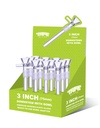 TRIPZ – DOWNSTEM & BOWL COMBO – GLASS ACCESSORIES – 3-INCH – 14MM MALE – 12CT DISPLAY – DSB-3 – [MSRP: $3 EACH]
