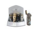 SCORCH – TORCH LIGHTERS – SINGLE JET CIGAR FLAME WITH ROCKER ARM TRIGGER & PUNCH POKER – 12CT DISPLAY – 61824 - 113666 – [MSRP: $29 EACH]
