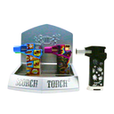 SCORCH – TORCH LIGHTERS – 90 DEGREE WITH PUSH BUTTON TRIGGER – 6CT DISPLAY – 61831 - 113680 – [MSRP: $19.50 EACH]