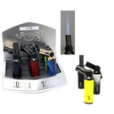 SCORCH – TORCH LIGHTERS – BENDABLE ANGLED TURBO JET FLAME – 9CT DISPLAY – 61799-1 - 113690 – [MSRP: $24.50 EACH]