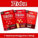 7 TABZ – EXTRA STRENGTH 7-OH TABLETS – 30MG – 10PK DISPLAY – KRATOM & HERBAL PILLS – 1DSPL – [MSRP: $40.50 EACH]