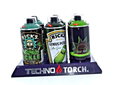 TECHNO – TORCH LIGHTERS – SMALL SPRAY CAN – 6CT DISPLAY – TECHNO - 113868 – [MSRP: $26.50 EACH]
