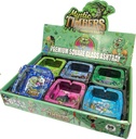MYSTIC TIMBERS – ASHTRAY – ZOMBIES PARTY PREMIUM SQUARE GLASS – 3.54 INCH – 6CT DISPLAY – [MSRP: $4 EACH]