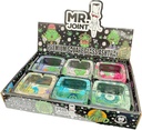 MR. JOINT – ASHTRAY – PREMIUM SQUARE GLASS – 3.54 INCH – 6CT DISPLAY – [MSRP: $4 EACH]