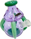 TRIPZ GLASS – MUSHROOM-CLAW RECYCLER – GLASS WATER PIPE – 6 INCH – 360G – 1CT – GB1149 – [MSRP: $65]