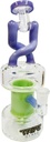 TRIPZ GLASS – TWISTED DUO PERC – GLASS WATER PIPE – 8.6 INCH – 440G – 1CT – GB1151 – [MSRP: $72.50]