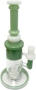 MULTICOLOR STRAIGHT TUBE – GLASS WATER PIPE – MATRIX PERC – 11-INCH – 460G – 1CT – GB1126 – [MSRP: $62.50]