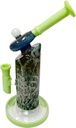 AZTEC PATTERN – GLASS WATER PIPE – 13-INCH – 460G – 1CT – GB1129 – [MSRP: $97.50]