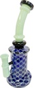 HEX PATTERN STRAIGHT – GLASS WATER PIPE – 12-INCH – 310G – 1CT – GB1134 – [MSRP: $62.50]