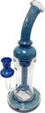 COLOR PATTERN – GLASS WATER PIPE – 14-INCH – TALL NECK – 480G – 1CT – GB1135 – [MSRP: $97.50]