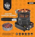 SABA – ELECTRIC CHARCOAL BURNER – 110V 800W – HOOKAH ACCESSORIES – 1CT – SCB800 – [MSRP: $25]