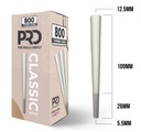 PRD – PRE-ROLLED CONES – CLASSIC – NATURAL PAPER – MULTI SIZE & COLOR – 24CT DSPL – [MSRP: $7.50 EACH]
