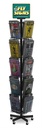 FLY SIGNS - TIN - DISPLAY - 120 SIGNS [MSRP: $11.99 EACH]