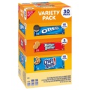 NABISCO OREO NUTTER BUTTER & CHIPS AHOY VARIETY PACK – CANDY & SNACKS – 30CT CASE – [MSRP: $1 EACH]