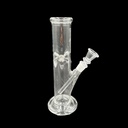 CLEAR CLASSIC – GLASS WATER PIPE – 8-INCH – STRAIGHT TUBE – 300G – 1CT – GB-ST8-300G – [MSRP: $17]