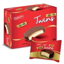 ZALLOUM TWINS CAKE PIE SOFT BISCUIT WITH MARSHMALLOW COATED WITH COCOA – CANDY & SNACKS – 24CT BOX – [MSRP: $0.75-$1 EACH]