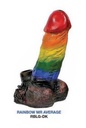 RAINBOW MR. AVERAGE – HAND CRAFTED – LARGE – RESIN WATER  PIPE – 1CT – RBLG-DK – [MSRP: $29.50]