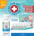 KETORET BIO – HEMP BODY – 250MG FAST ACTING CBD PAIN RELIEF GEL – 1 FL OZ – 25CT DISPLAY – 1OZ – 25CT – [MSRP: $7.50 EACH]