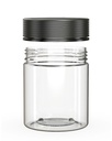 CHUBBY GORILLA – CONTAINERS & JARS – CHILD RESISTANT SPIRAL XL PLASTIC JAR – 18.5 OZ / 550CC – 1CT – [MSRP: $7.50]