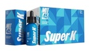 MIT 45 – SUPER K KRATOM – DIETARY SUPPLEMENT – 30ML – 12CT DISPLAY – KRATOM & HERBAL SHOT – 1DSPL – BLUE - 944-599-957 – [MSRP: $17 EACH]