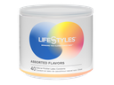 LIFESTYLES – PERSONAL WELLNESS CONDOMS – DISPLAY BOWL ASSORTED – 40CT – [MSRP: $2 EACH]