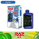 RAZ – RX 50K DEW EDITION – DISPOSABLE VAPE – 50K/25K/20K TRIPLE-MODE PUFFS – 19ML – 5% NIC – 800MAH USB-C – GEN-2 DUAL MESH – LED 4-COLOR – 9-LEVEL AIRFLOW – DEW FLAVORS – 5CT – [MSRP: $30 EACH]