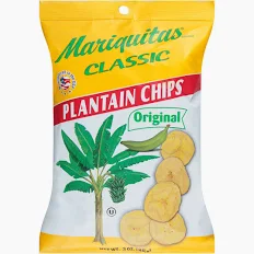 MARIQUITAS CLASSIC PLANTAIN CHIPS – CANDY & SNACKS – 4OZ – 1CT – [MSRP: $2.99]