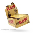 RAW – ROLLING PAPERS – CLASSIC – KING SIZE WIDE – 33CT DSPL – [MSRP: $3 EACH]