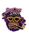 LED SIGN – "SMOKE SHOP" – MONKEY LOGO – 23.6x22.7 – LED SIGN & OUTDOOR DISPLAY – 1CT – SMKSPMNK2 – [MSRP: $STORE USE]