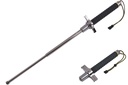EXTENDABLE TACTICAL BATON – 26" – WOLF HEAD HANDLE – KNIVES & SELF DEFENSE – 1CT – NOV4 – [MSRP: $37.50]