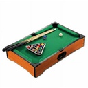 NOVELTY GAME -  51CM MINI TABLETOP BILLIARDS POOL GAME – WOODEN SNOOKER ARCADE SET – 1CT - NOV42 [MSRP: $40]