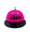 NOVELTY ACCESSORY - BEER - RING FOR A BEER GIFT & NOVELTY DESK CALL BELL - 1CT - NOV63 [MSRP: $5]