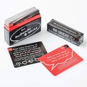 NOVELTY GAME - 88 GREAT - CONVERSATION STARTERS COUPLES CARD GAME - 1CT - 0162D-5 [MSRP: $5 EACH]
