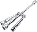 HARDWARE - 4 WAY FOLDING CROSS SOCKET LUG WRENCH - CAR REPAIR TOOL - 1CT - GST1 [MSRP: $20 EACH]