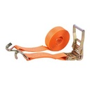 HARDWARE - 5 TON RATCHET TIE DOWN LASHING STRAP - POLYESTER CARGO CONTROL - 1CT - 194054 [MSRP: $14.99]