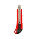 HARDWARE - HEAVY DUTY RETRACTABLE UTILITY KNIFE - STEEL & PLASTIC BOX CUTTER - 30CT DSPLY - 191811 [MSRP: $1.19 EACH]